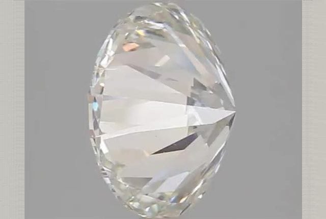 4.08 Carat Round Lab Diamond