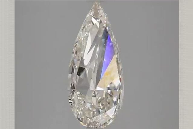 4.05 Carat Pear Lab Diamond