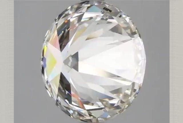 4.14 Carat Round Lab Diamond