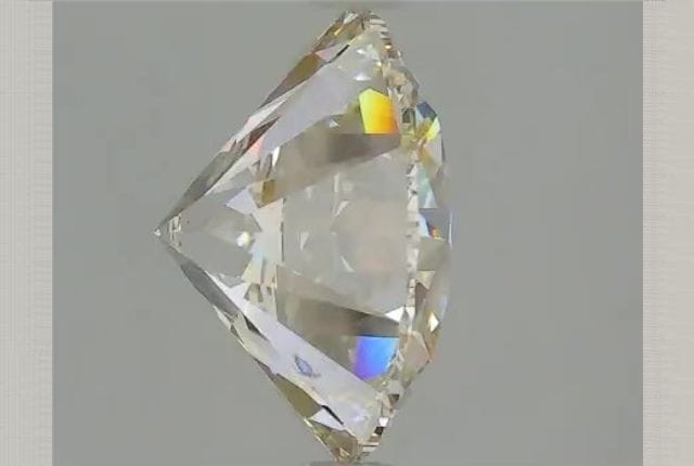 4.14 Carat Round Lab Diamond