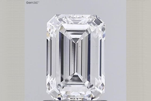 1.35 Carat Emerald Lab Diamond