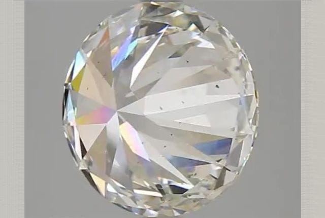 4.17 Carat Round Lab Diamond