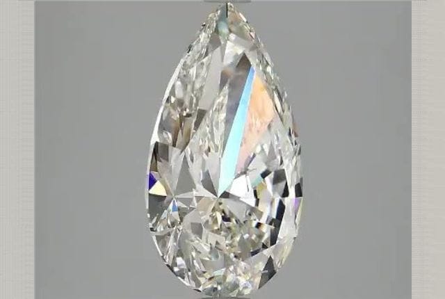 3.71 Carat Pear Lab Diamond