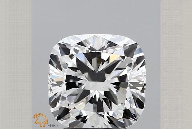 2.58 Carat Cushion Lab Diamond