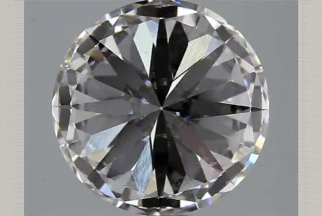4.08 Carat Round Lab Diamond