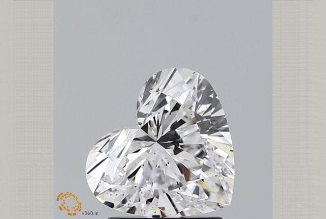 1.54 Carat Heart Lab Diamond