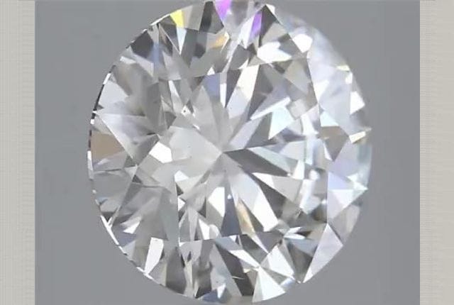 3.88 Carat Round Lab Diamond