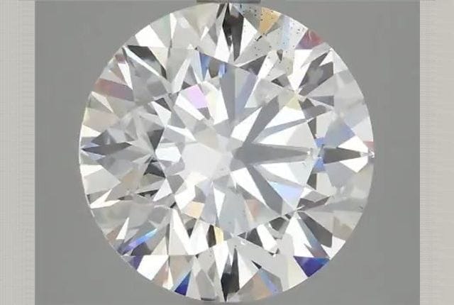 3.52 Carat Round Lab Diamond