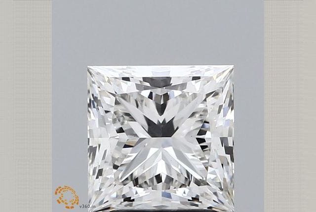 2.80 Carat Princess Lab Diamond