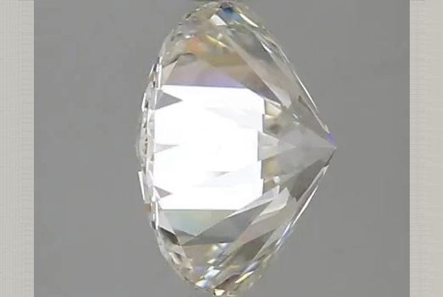 3.30 Carat Round Lab Diamond