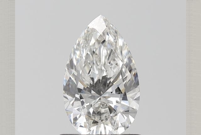 1.38 Carat Pear Lab Diamond