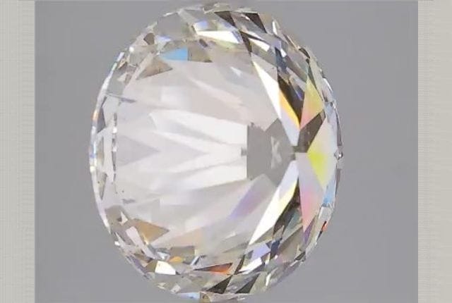 4.41 Carat Round Lab Diamond