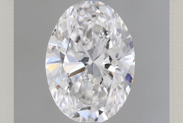 0.64 Carat Oval Lab Diamond