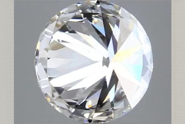 3.72 Carat Round Lab Diamond
