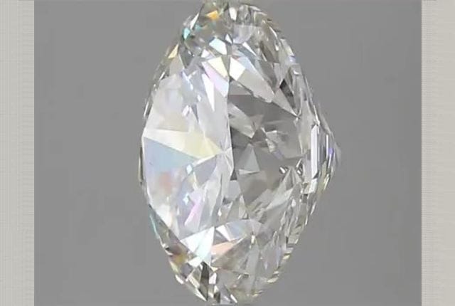 3.67 Carat Round Lab Diamond