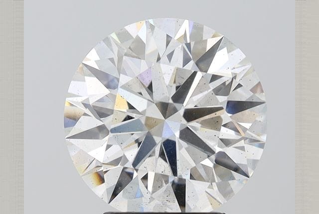 4.07 Carat Round Lab Diamond