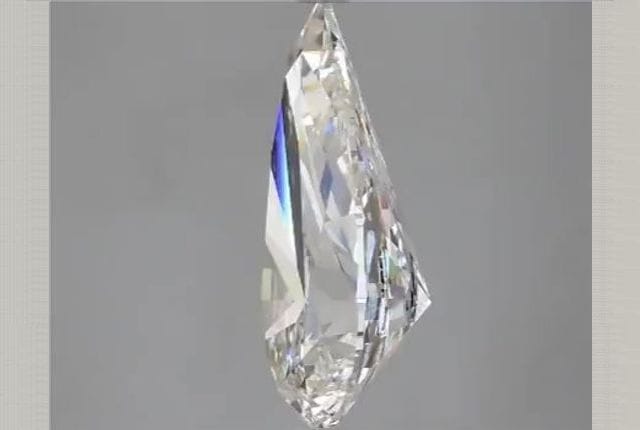 4.23 Carat Pear Lab Diamond