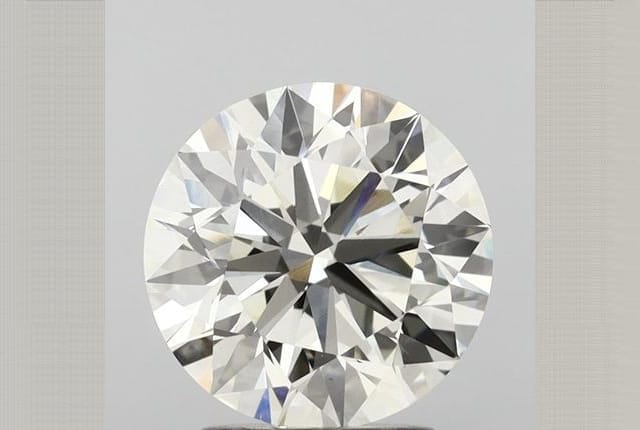 3.20 Carat Round Lab Diamond