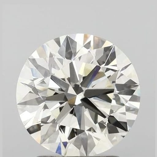 3.20 Carat Round Lab Diamond