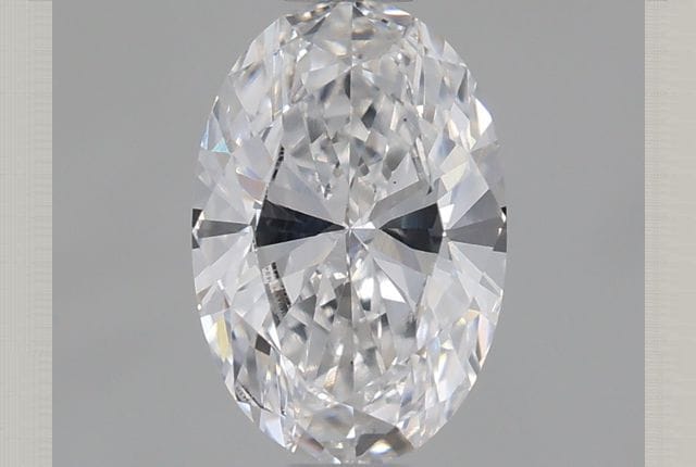 0.68 Carat Oval Lab Diamond