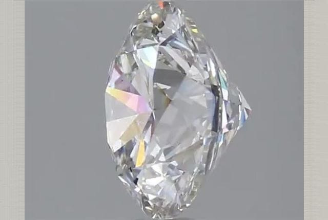 3.72 Carat Round Lab Diamond