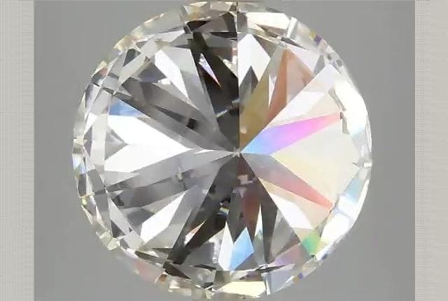 3.87 Carat Round Lab Diamond
