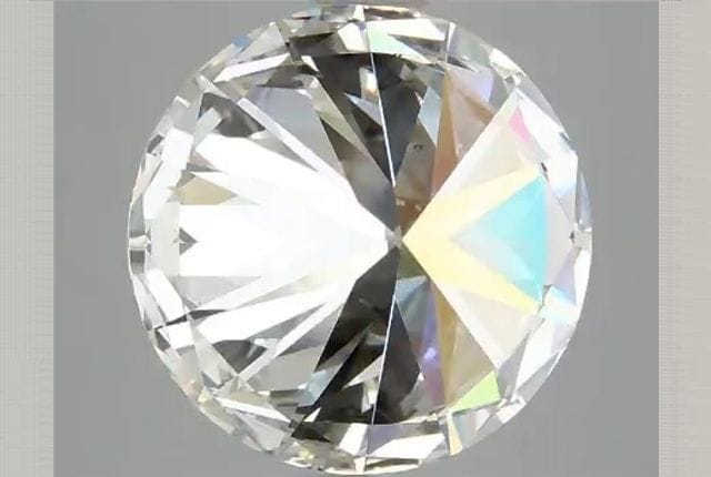 4.44 Carat Round Lab Diamond