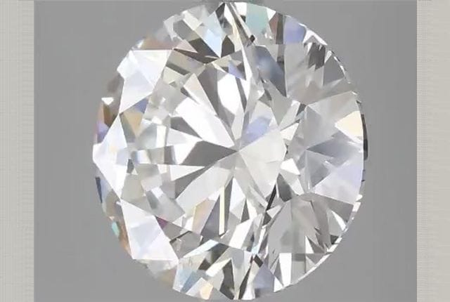 3.73 Carat Round Lab Diamond
