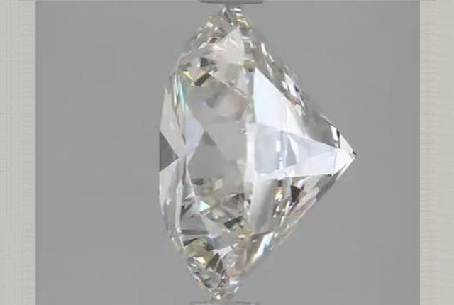 3.78 Carat Round Lab Diamond