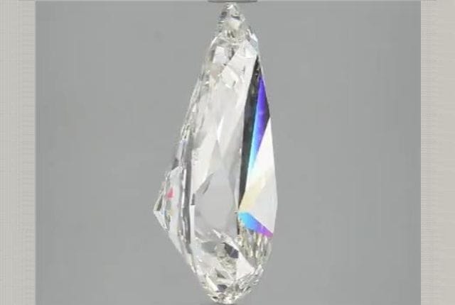 4.04 Carat Pear Lab Diamond