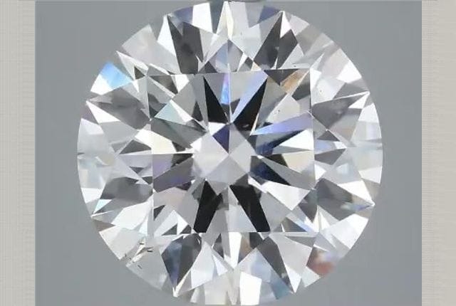 3.70 Carat Round Lab Diamond