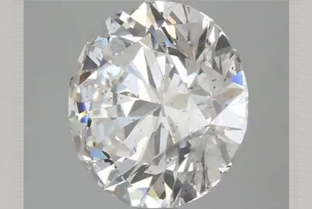3.66 Carat Round Lab Diamond