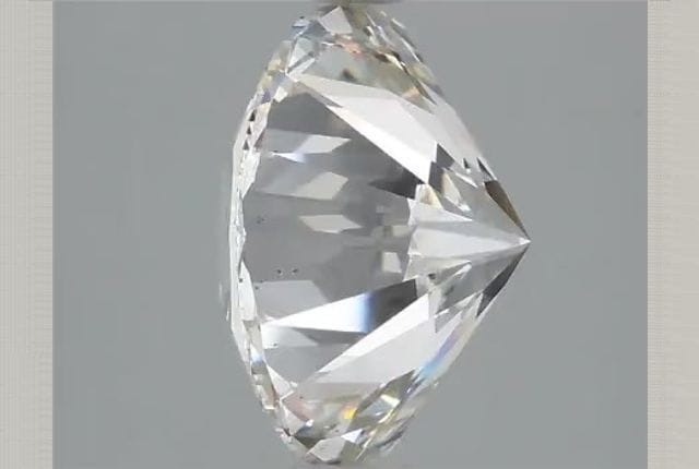 3.74 Carat Round Lab Diamond