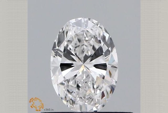 0.43 Carat Oval Lab Diamond