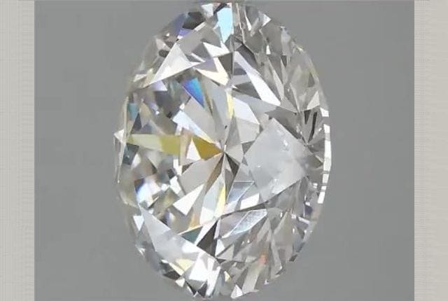 3.66 Carat Round Lab Diamond