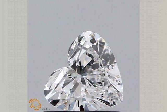 0.64 Carat Heart Lab Diamond