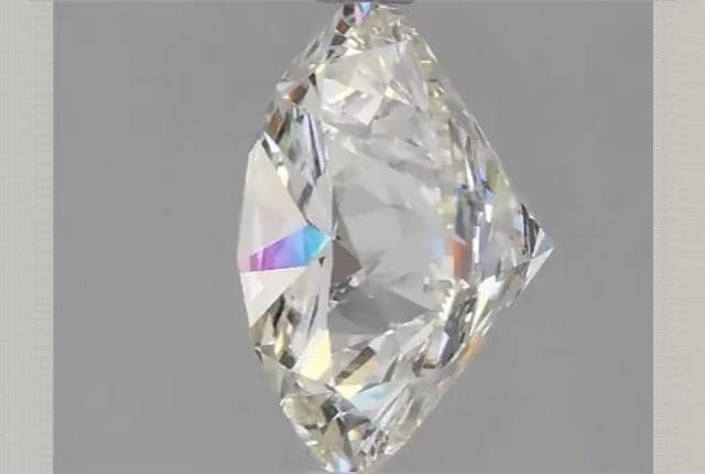 3.69 Carat Round Lab Diamond