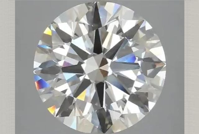 4.08 Carat Round Lab Diamond