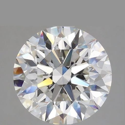 4.04 Carat Round Lab Diamond