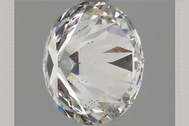3.69 Carat Round Lab Diamond