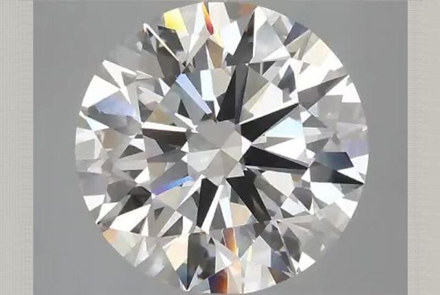 3.64 Carat Round Lab Diamond
