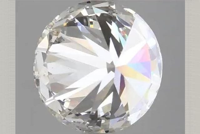 3.68 Carat Round Lab Diamond
