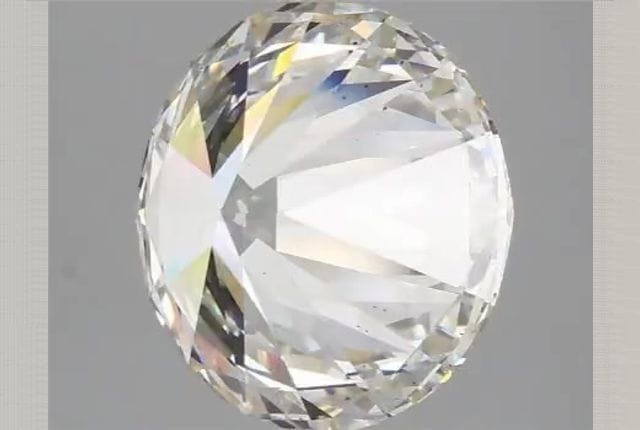 3.87 Carat Round Lab Diamond