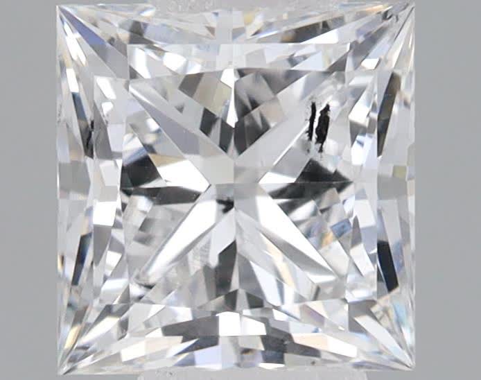 0.74 Carat Princess Lab Diamond