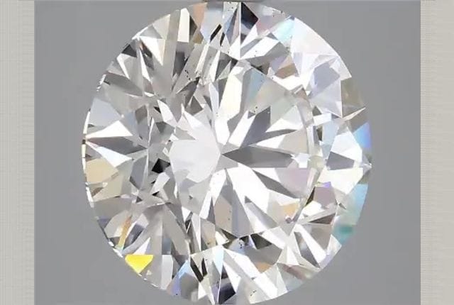 4.07 Carat Round Lab Diamond