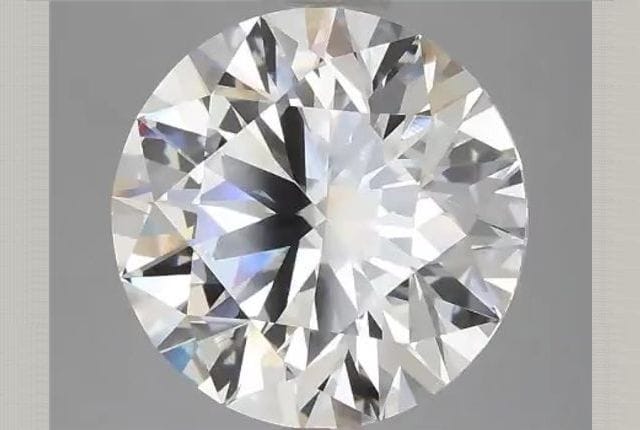 3.85 Carat Round Lab Diamond