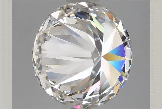 3.69 Carat Round Lab Diamond