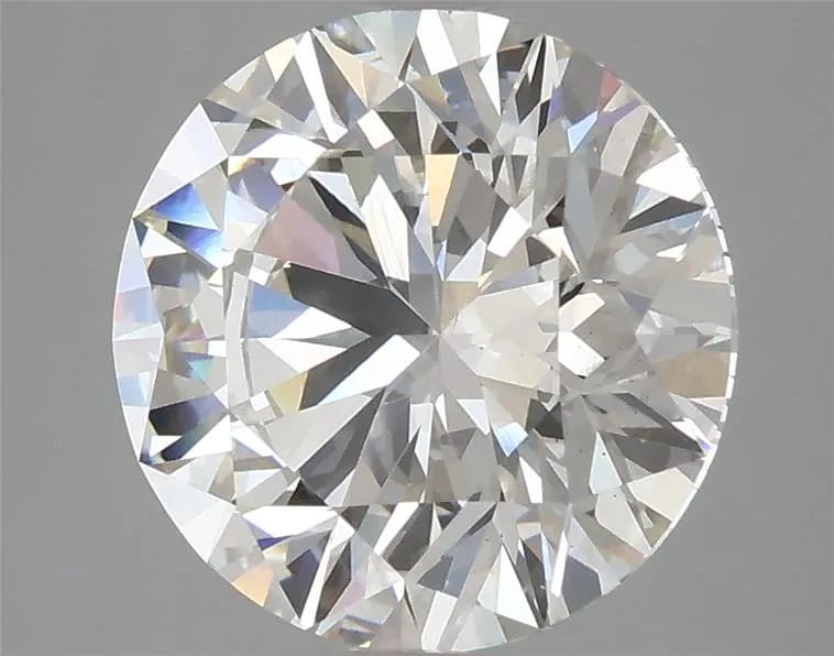 3.65 Carat Round Lab Diamond