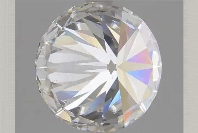 3.69 Carat Round Lab Diamond
