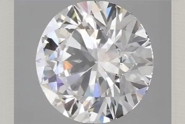 3.73 Carat Round Lab Diamond